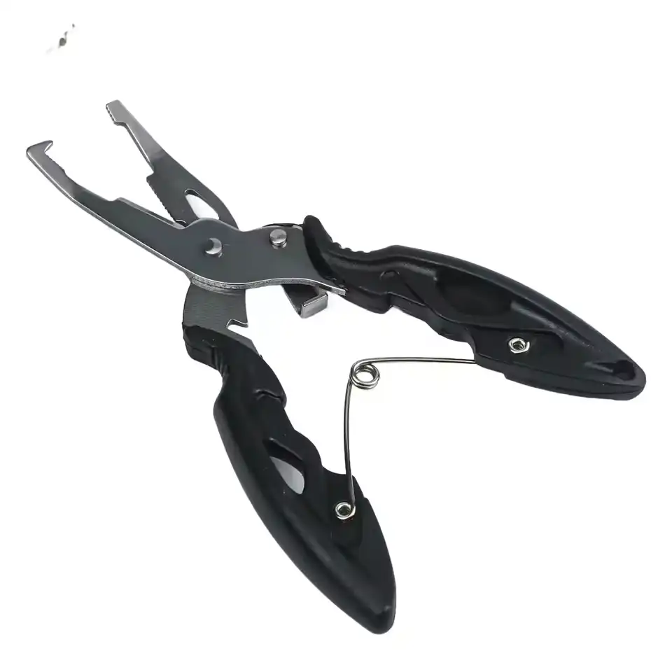Small Size Fishing Stainless Steel Plier Hook Remover Scissors Metal Fishing Tackles